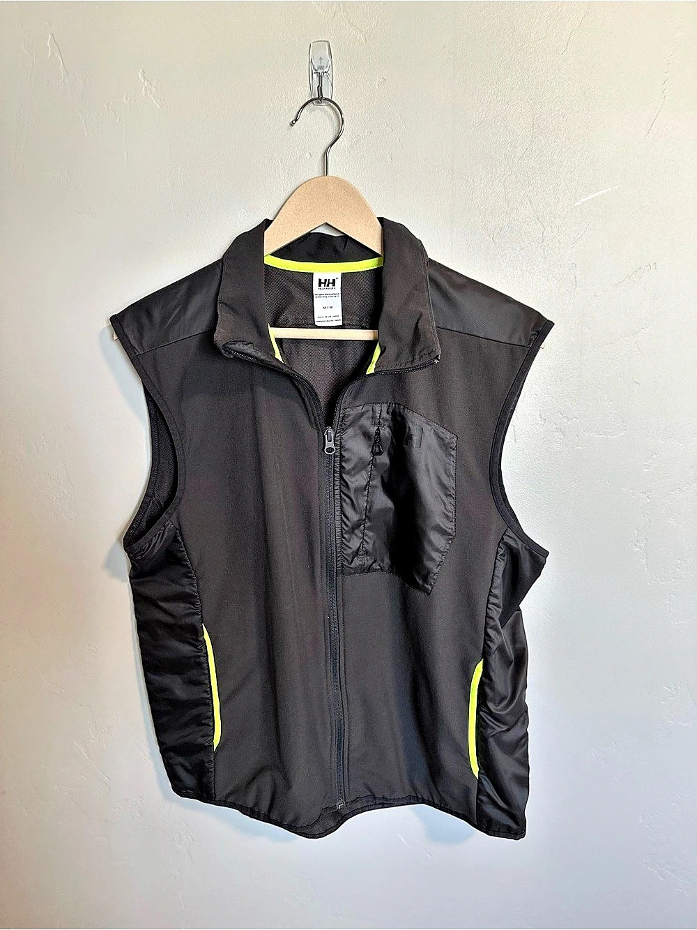 Helly Hansen Paramount Softshell Vest Men's Black Size Medium